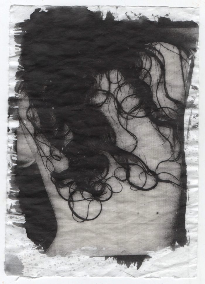 Crying Hair, Liquid Emulsion, Shoji Paper, 6.01×8.5 inch, 1_1unique print . £300. jpg