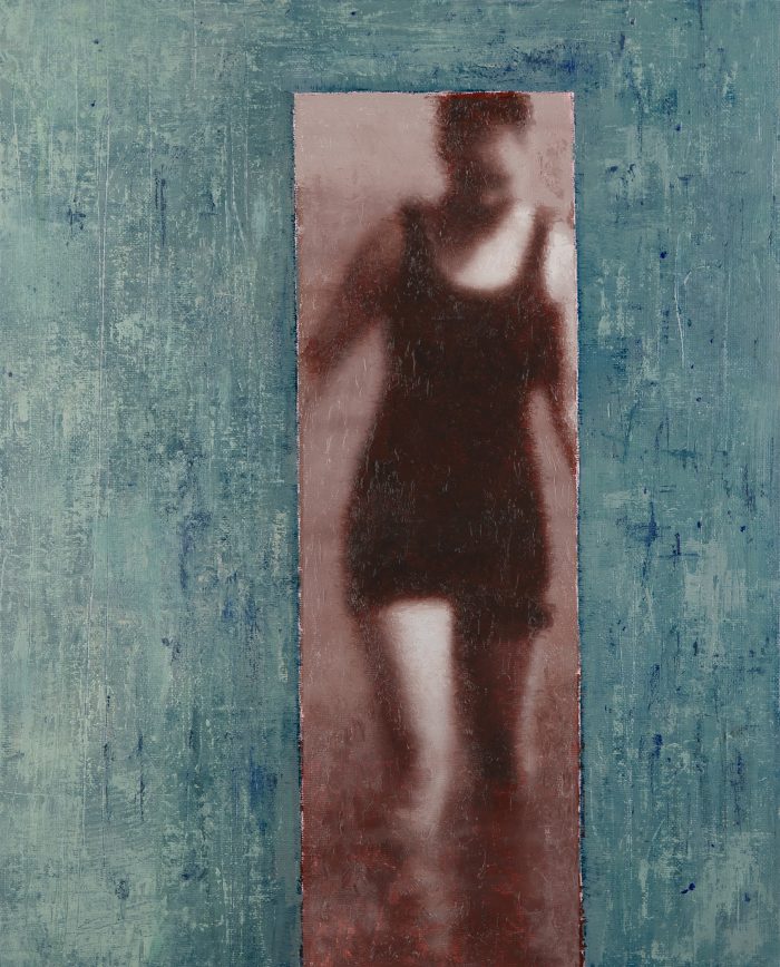Kristoffer Axén: Untitled (The Swimmer), 2024