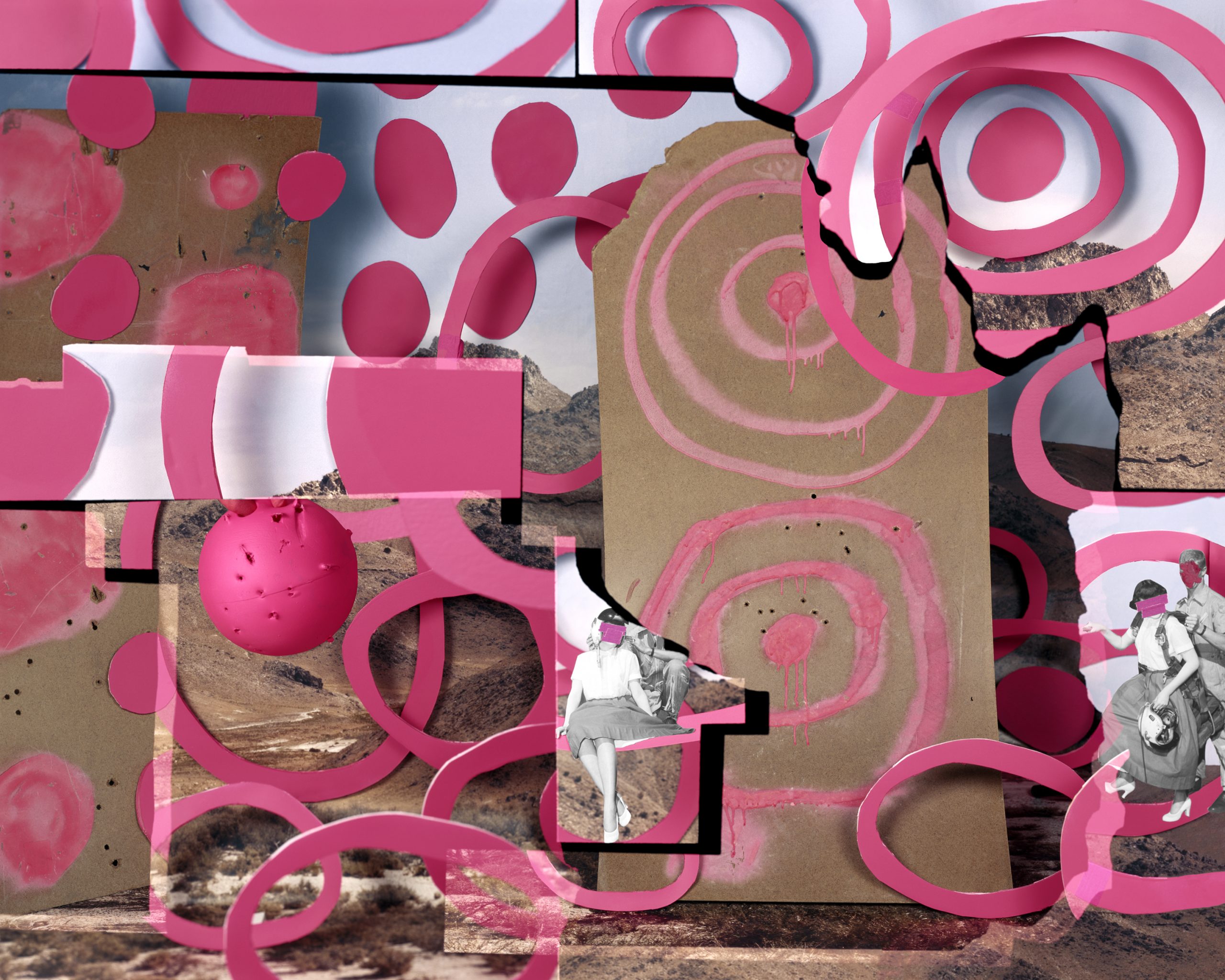 Jaclyn Wright: Blaze Pink, I, 2023