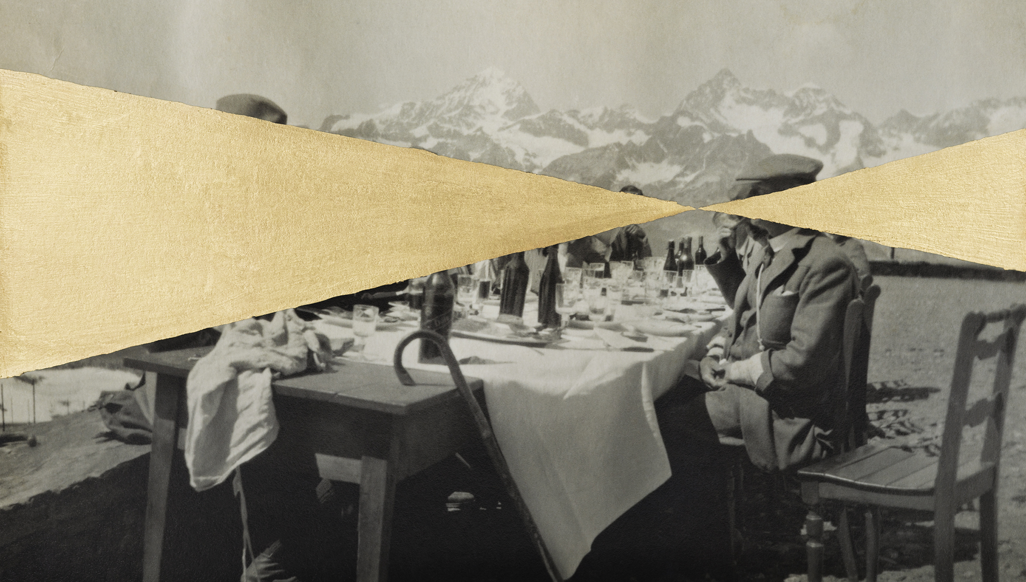 Dejeuner Mont Blanc II – Carolle Bénitah – 30 x 17 cm